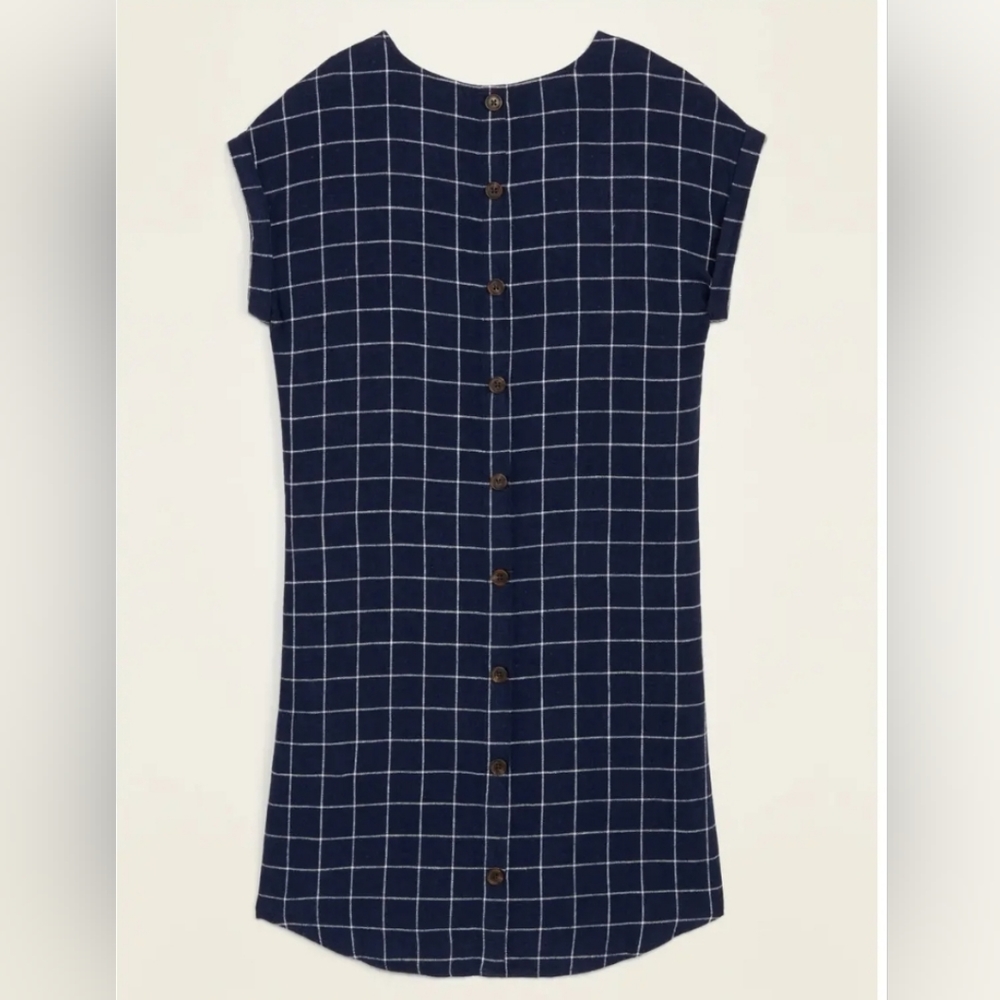 Old Navy V-Neck Button-Back Shift Dress for Women (size SP and XSP)